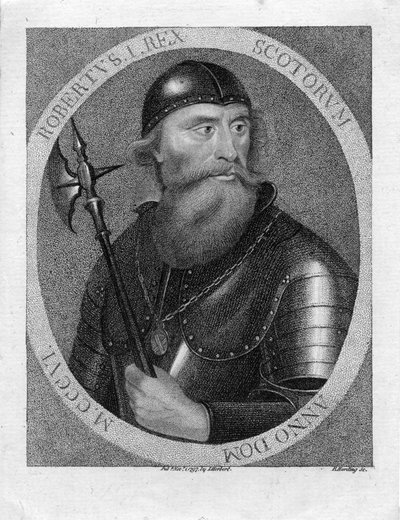 Gegraveerd portret door Edward Harding